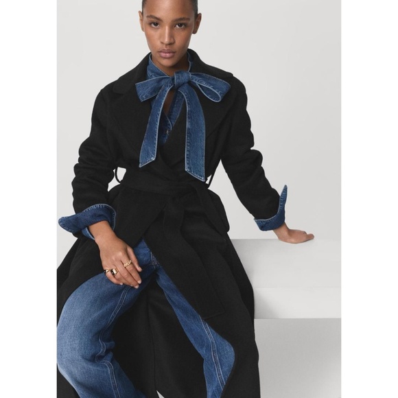 Mango Batin Handmade Wool Coat NWT - Picture 14 of 14